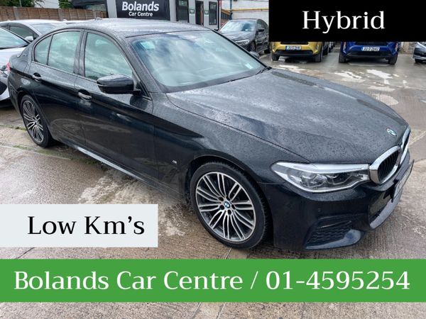 BMW 5-Series Saloon, Petrol Plug-in Hybrid, 2018, Black
