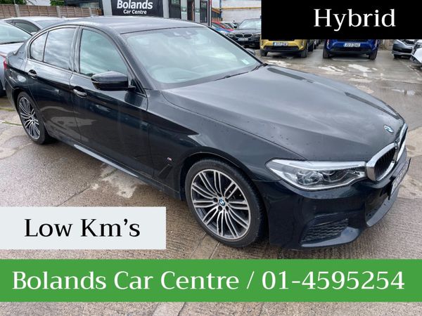 BMW 5-Series Saloon, Petrol Plug-in Hybrid, 2019, Black