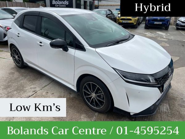 Nissan Note Hatchback, Petrol Hybrid, 2021, White
