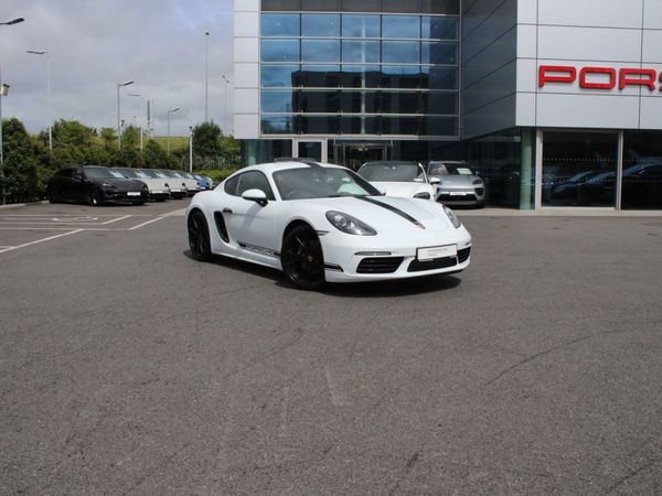 Porsche Cayman Coupe, Petrol, 2019, White