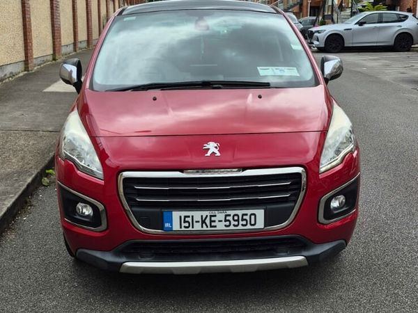 Peugeot 3008 SUV, Diesel, 2015, Red