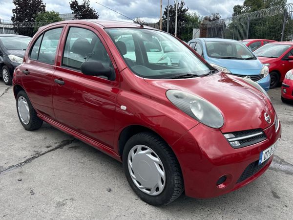 Nissan Micra Hatchback, Petrol, 2007, Red