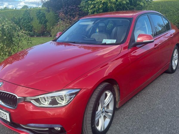 BMW 3-Series Saloon, Diesel, 2016, Red
