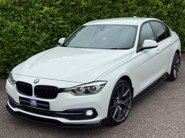 BMW 3-Series Saloon, Diesel, 2018, White