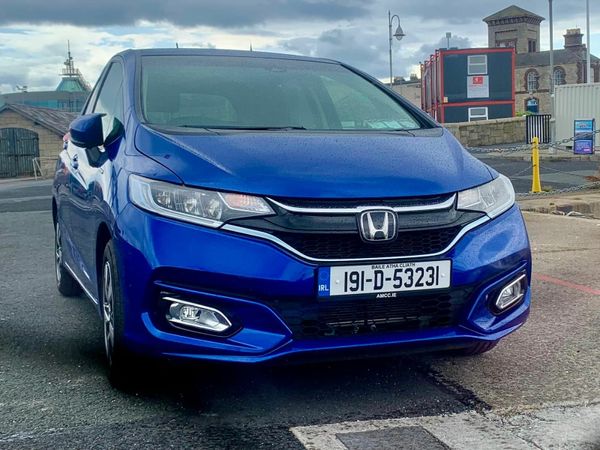 Honda Fit Hatchback, Petrol Hybrid, 2019, Blue