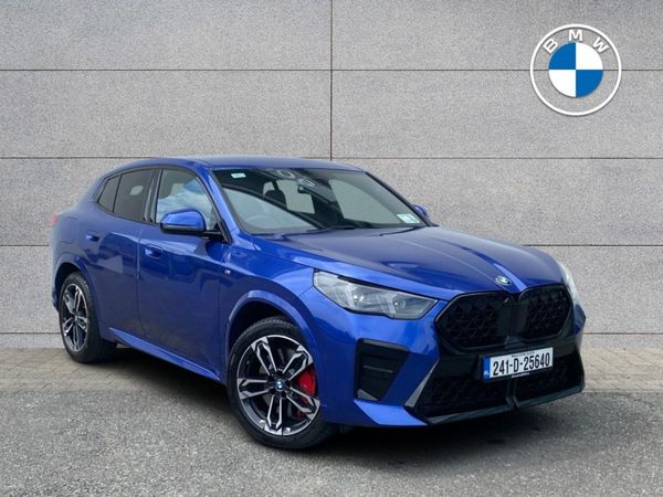 BMW X2 SUV, Petrol Hybrid, 2024, Blue