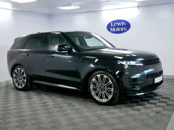 Land Rover Range Rover Sport SUV, Petrol Hybrid, 2025, Black