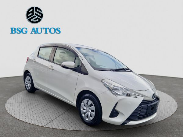 Toyota Vitz Hatchback, Petrol, 2019, White