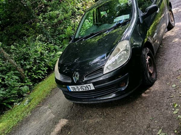 Renault Clio Hatchback, Petrol, 2008, Black