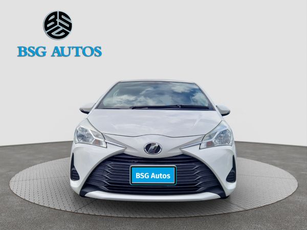 Toyota Vitz Hatchback, Petrol, 2019, White