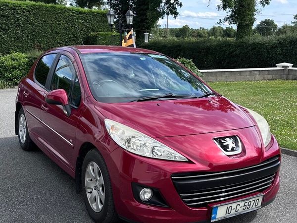Peugeot 207 Hatchback, Diesel, 2010, Red