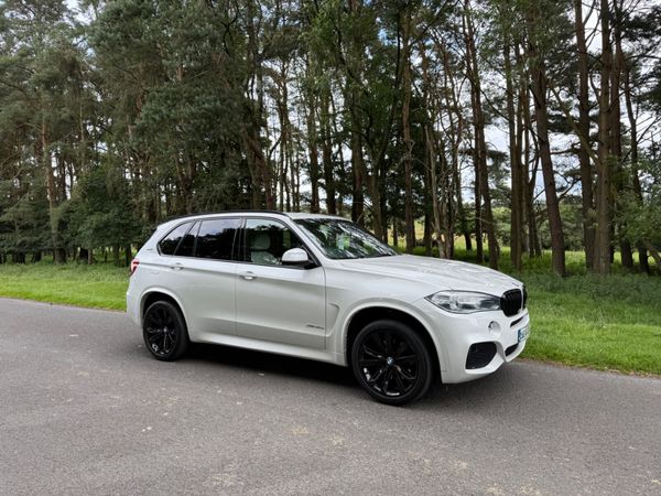 BMW X5 SUV, Petrol Plug-in Hybrid, 2016, White