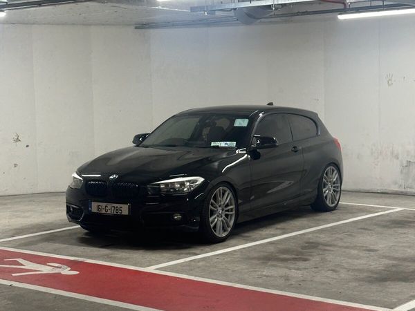 BMW 1-Series Hatchback, Diesel, 2016, Black