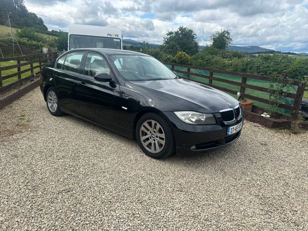 BMW 3-Series Saloon, Petrol, 2007, Black