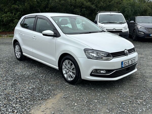 Volkswagen Polo Hatchback, Petrol, 2015, White