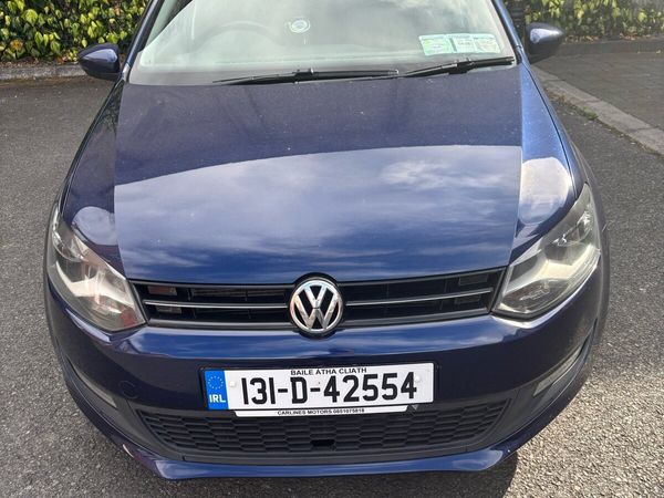 Volkswagen Polo Hatchback, Petrol, 2013, Blue