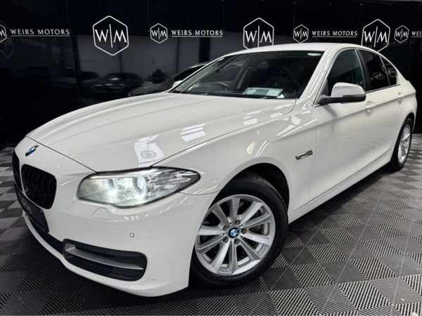BMW 5-Series Saloon, Diesel, 2016, White
