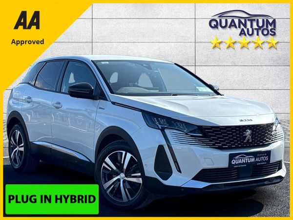 Peugeot 3008 SUV, Petrol Plug-in Hybrid, 2022, White