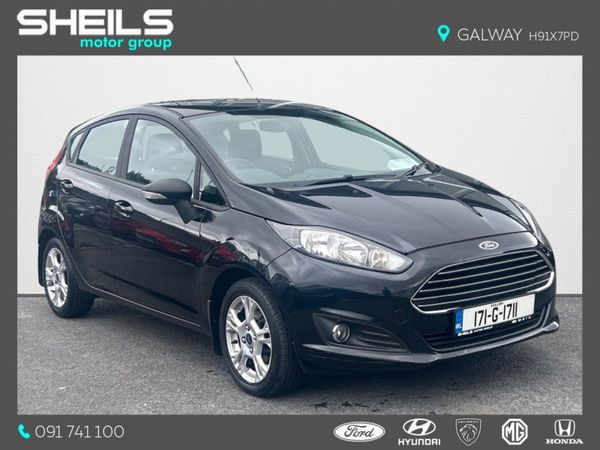 Ford Fiesta Hatchback, Petrol, 2017, Black