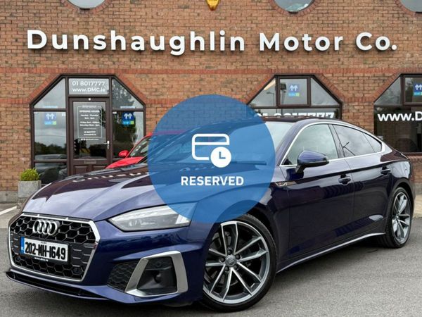 Audi A5 Hatchback, Diesel, 2020, Blue