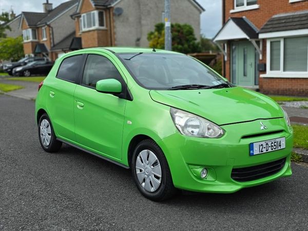 Mitsubishi Mirage Hatchback, Petrol, 2012, Green