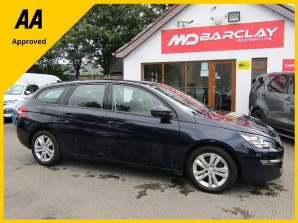 Peugeot 308 Estate, Diesel, 2016, Blue