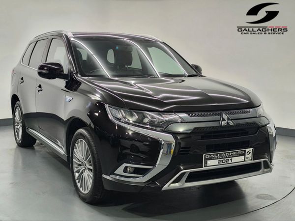 Mitsubishi Outlander SUV, Hybrid, 2021, Black