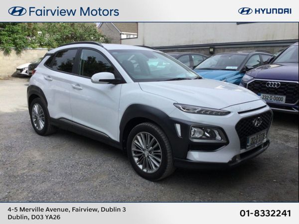 Hyundai KONA SUV, Petrol, 2021, White