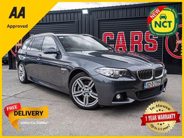 BMW 5-Series Estate, Diesel, 2015, Grey