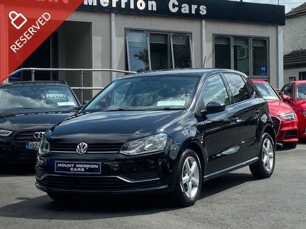 Volkswagen Polo Hatchback, Petrol, 2016, Black