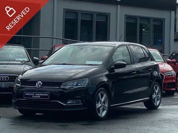 Volkswagen Polo Hatchback, Petrol, 2017, Black