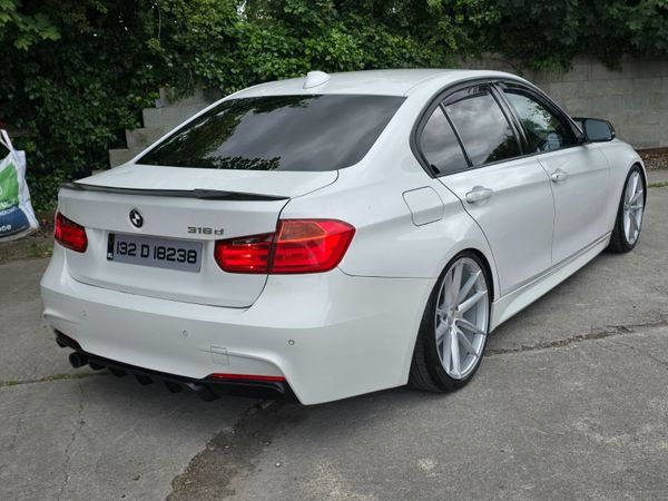 BMW 3-Series Saloon, Diesel, 2013, White