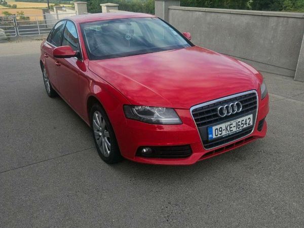 Audi A4 Saloon, Diesel, 2009, Red
