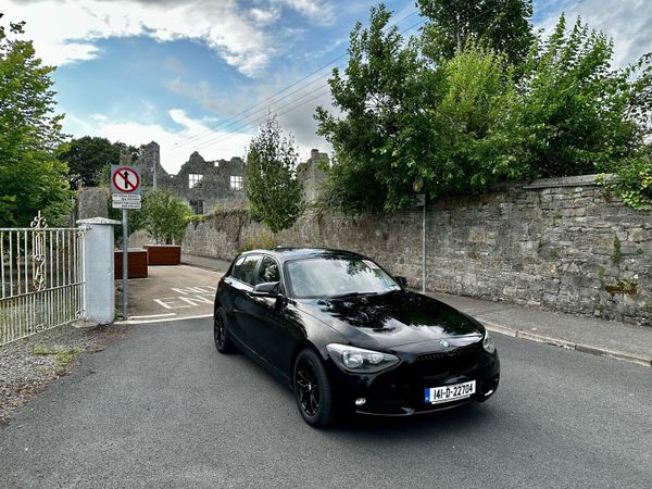 BMW 1-Series Estate/Jeep, Diesel, 2014, Black