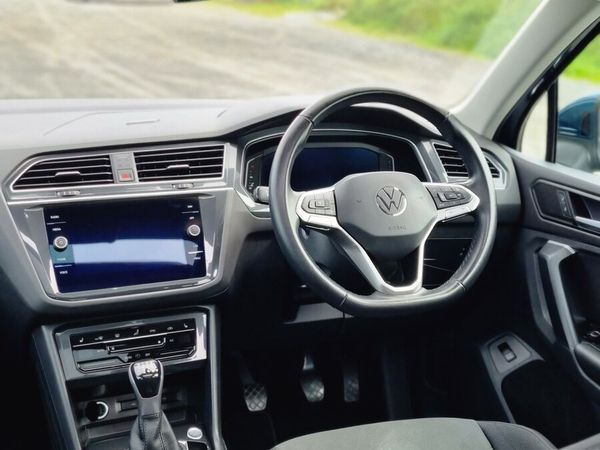 Volkswagen Tiguan SUV, Diesel, 2021, Blue