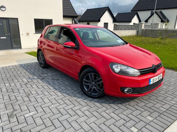 Volkswagen Golf Hatchback, Diesel, 2010, Red