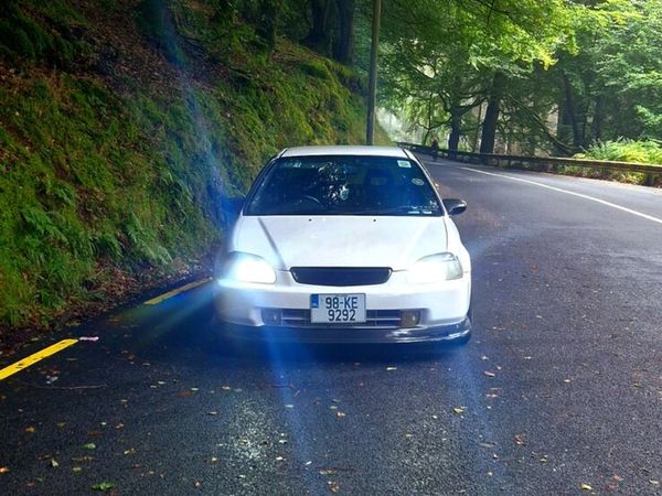 Honda Civic Hatchback, Petrol, 1998, White