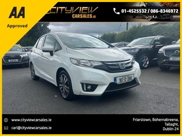 Honda Jazz Hatchback, Petrol, 2016, White