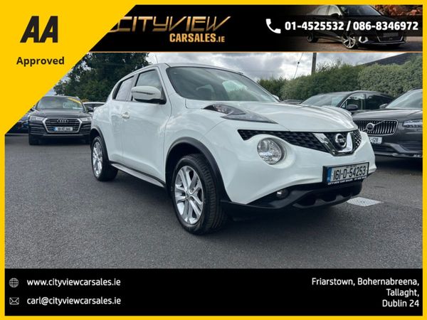 Nissan Juke Hatchback, Petrol, 2016, White