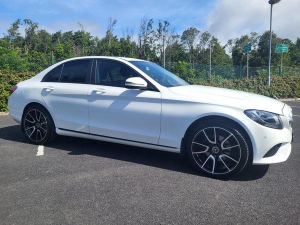 Mercedes-Benz C-Class Saloon, Diesel, 2019, White