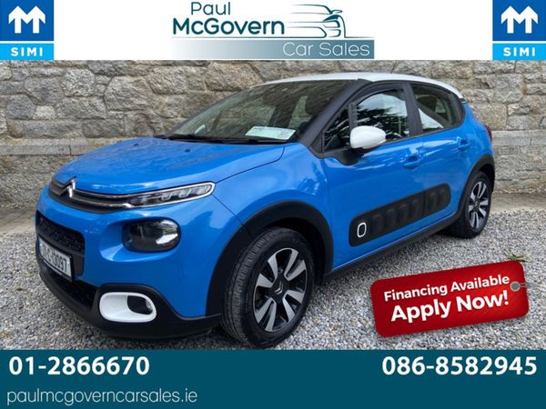 Citroen C3 Hatchback, Petrol, 2017, Blue