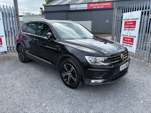 Volkswagen Tiguan SUV, Diesel, 2017, Black