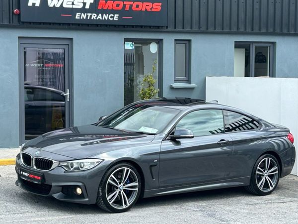 BMW 4-Series Coupe, Diesel, 2014, Grey
