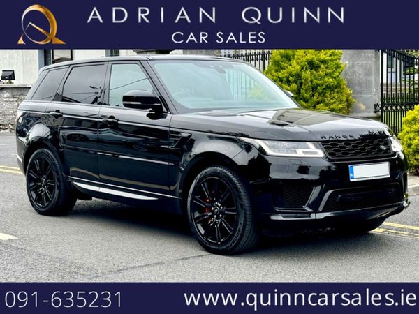 Land Rover Range Rover Sport SUV, Petrol Plug-in Hybrid, 2021, Black