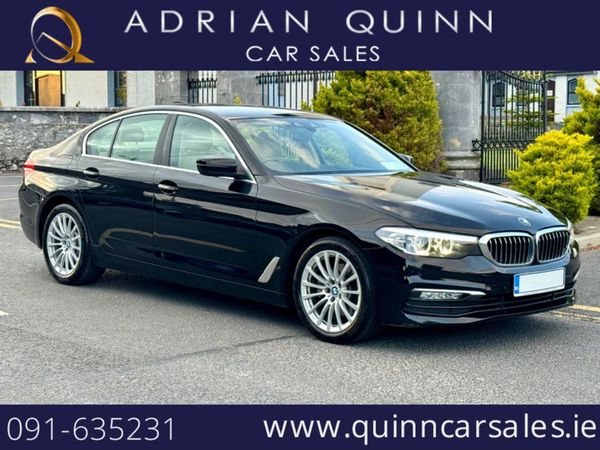 BMW 5-Series Saloon, Diesel, 2017, Black