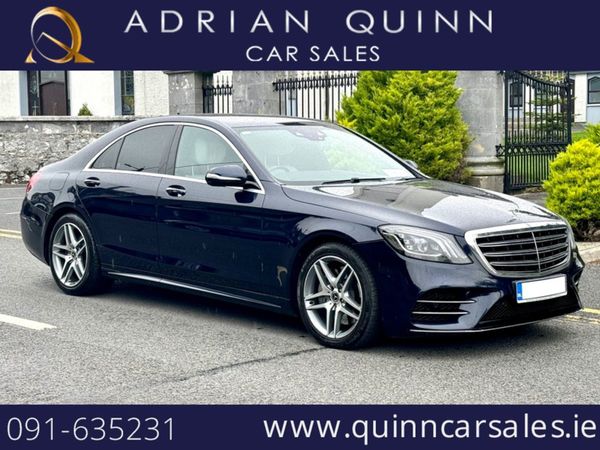 Mercedes-Benz S-Class Saloon, Diesel, 2018, Blue
