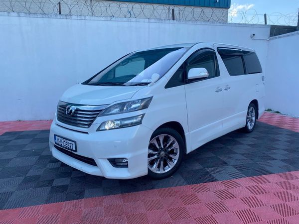 Toyota Vellfire MPV, Petrol Hybrid, 2010, White