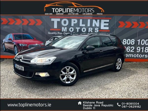 Citroen C5 Estate, Diesel, 2008, Black