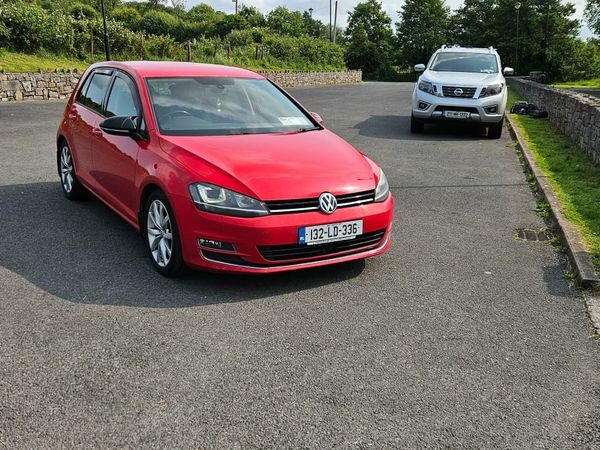 Volkswagen Golf Hatchback, Diesel, 2013, Red