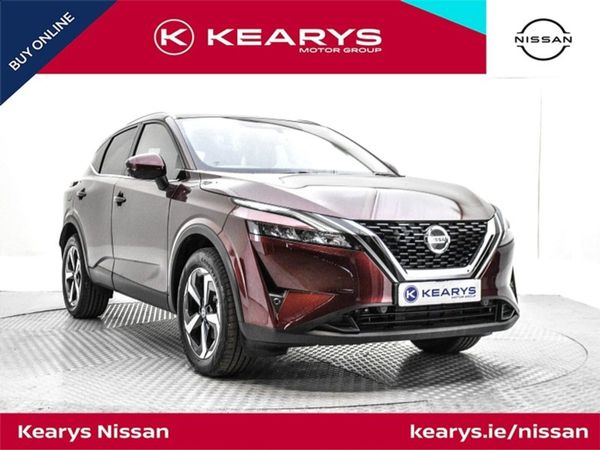 Nissan Qashqai SUV, Petrol, 2022, Burgundy